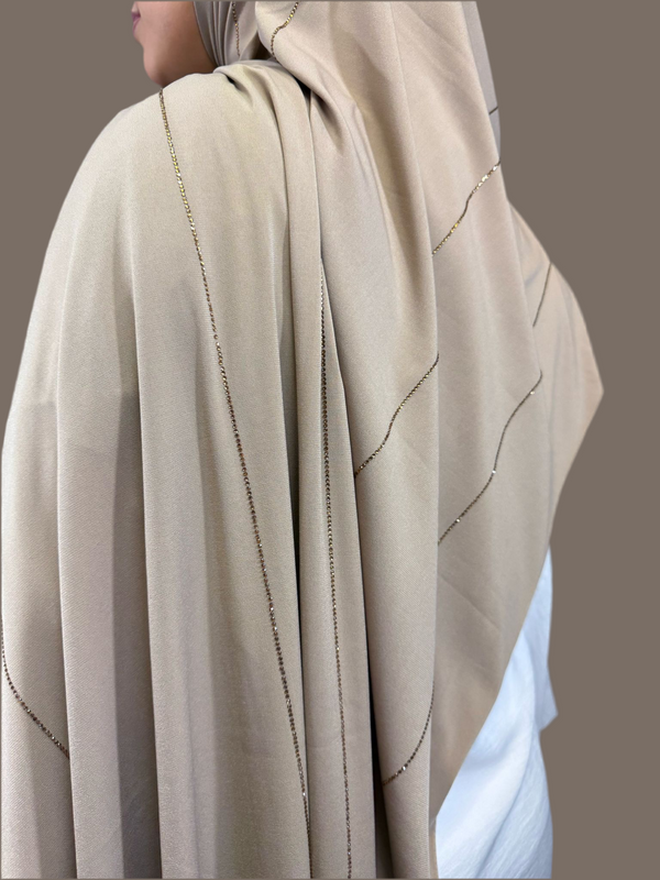 Hijab Jersey Strass