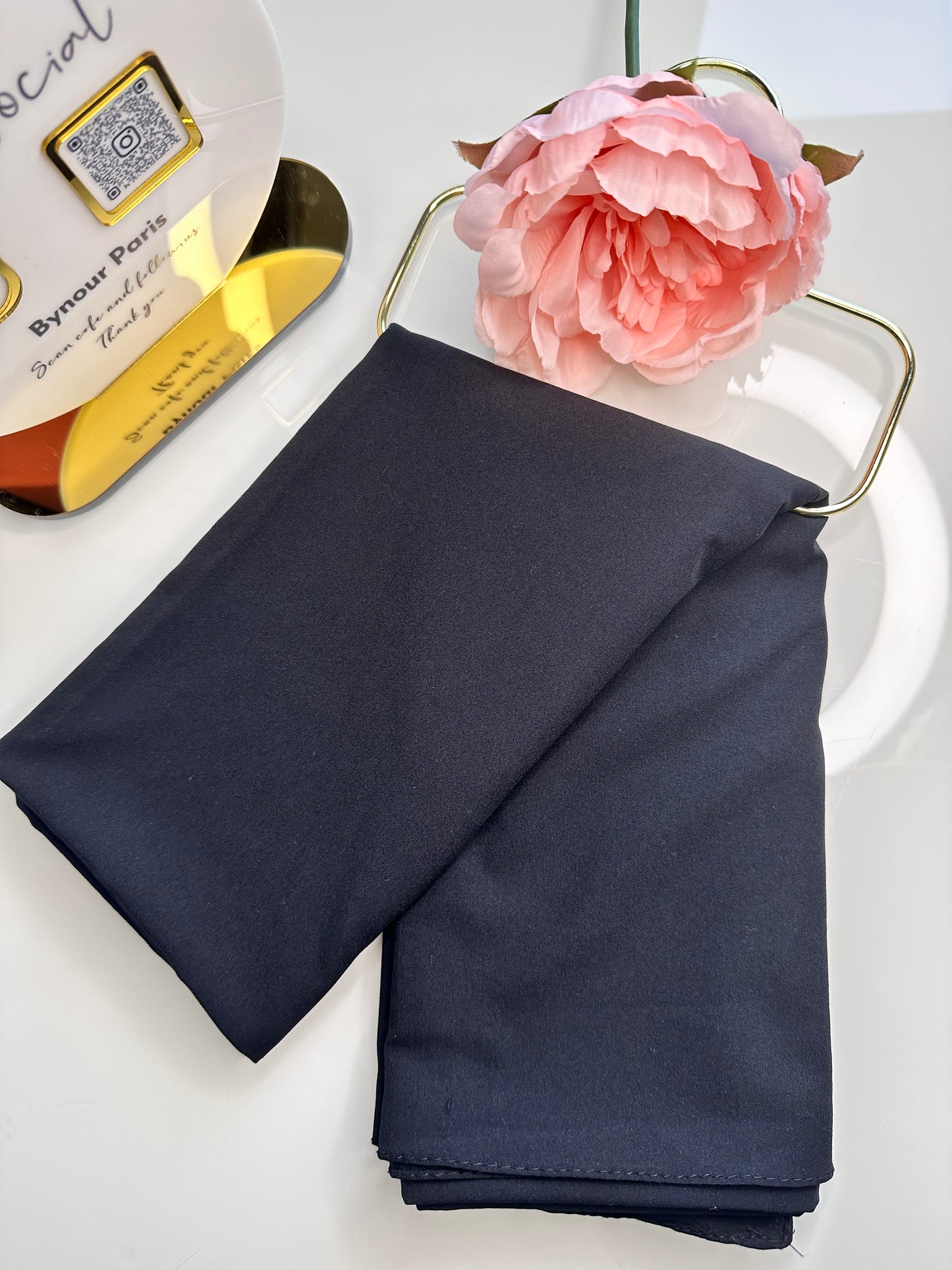 Hijab Plume BYNOUR - Hijab Léger Été 195cm