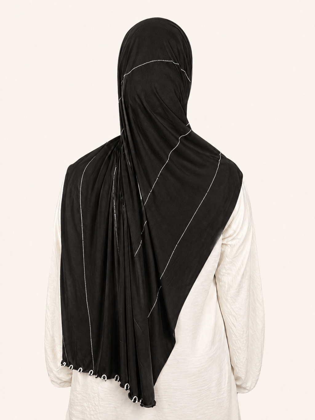 Hijab Jersey Strass Froufrou BY NOUR – vue produit 8