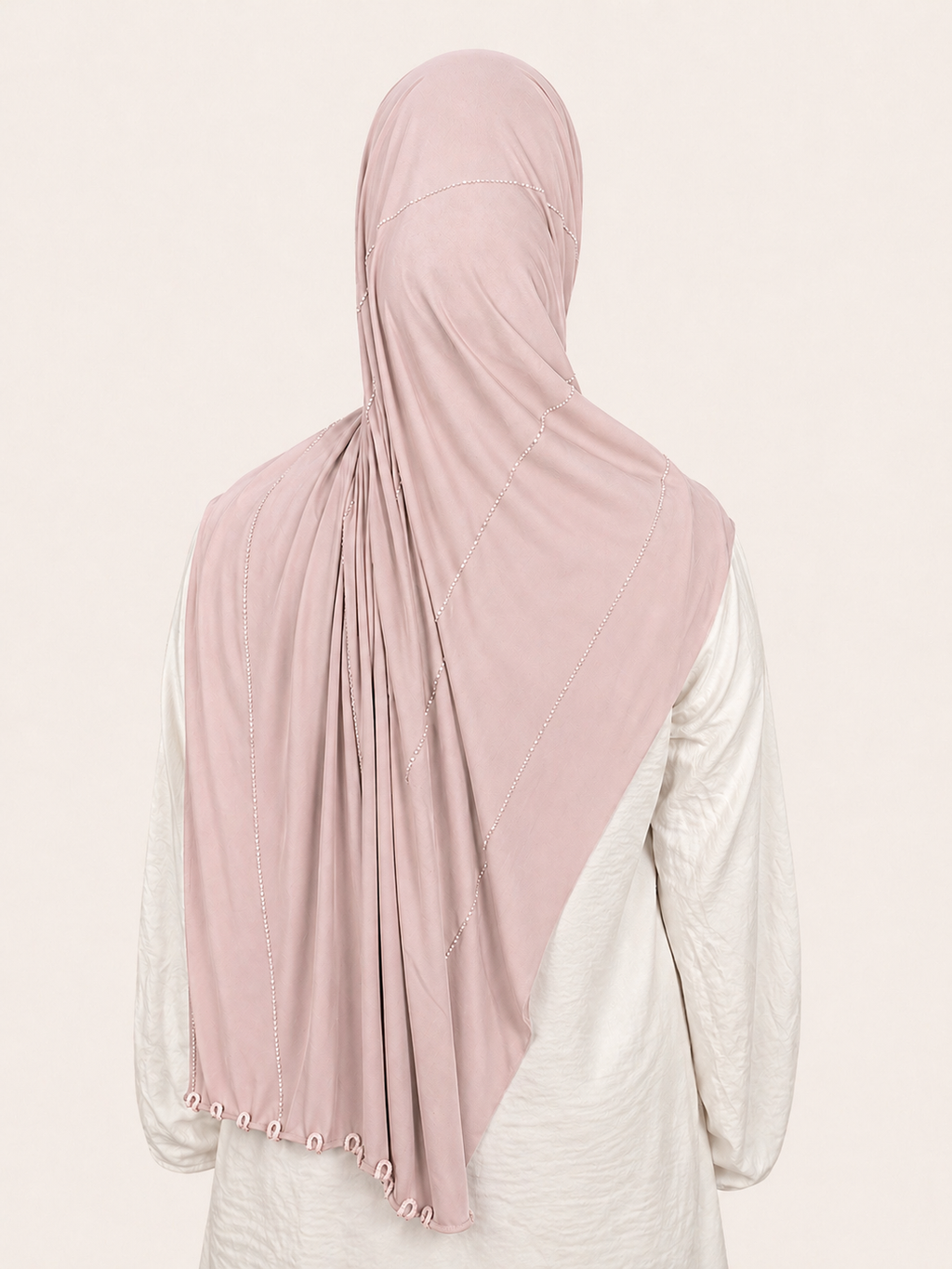 Hijab Jersey Strass Froufrou BY NOUR – vue produit 6