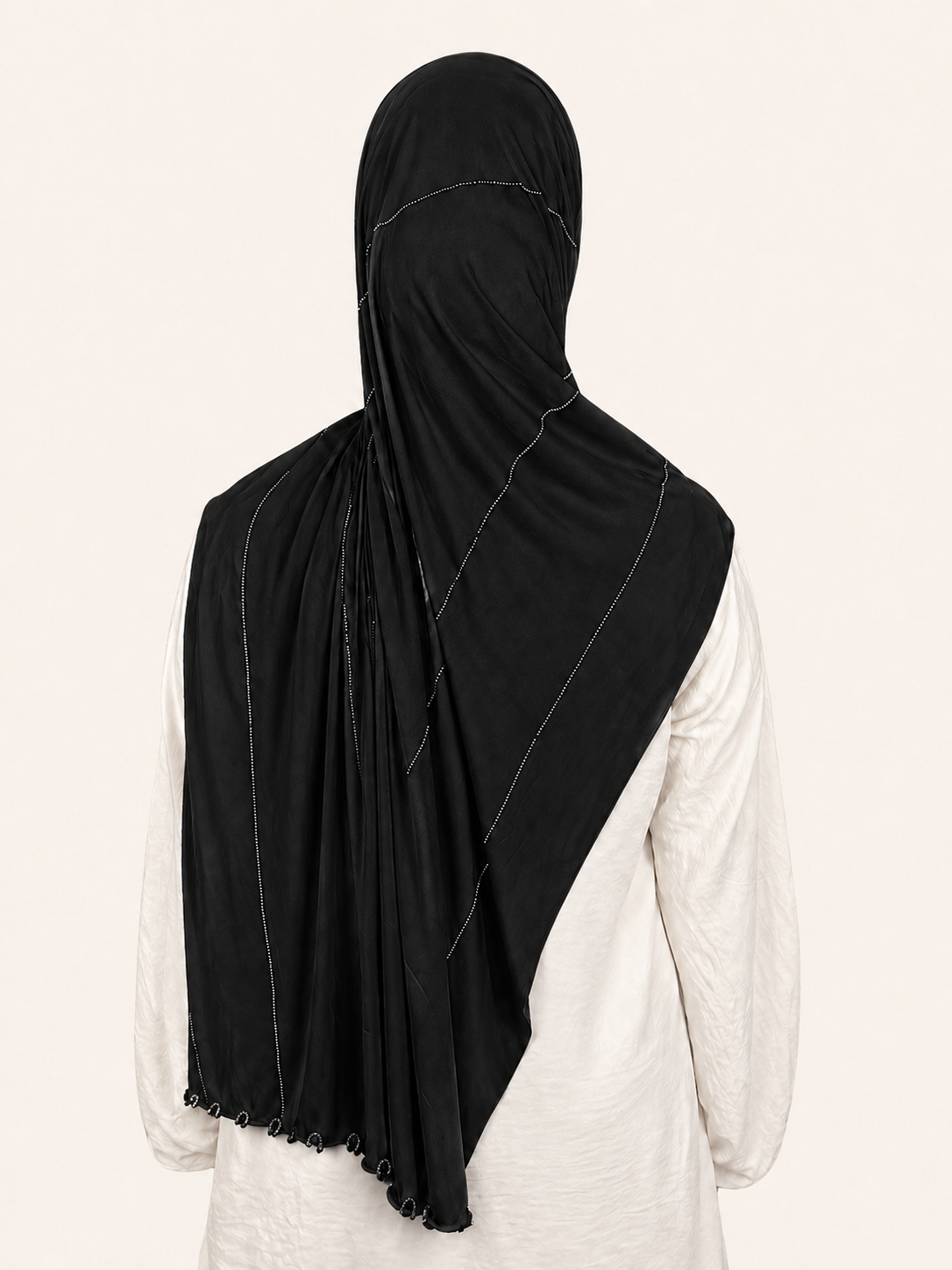 Hijab Jersey Strass Froufrou BY NOUR – vue produit 9