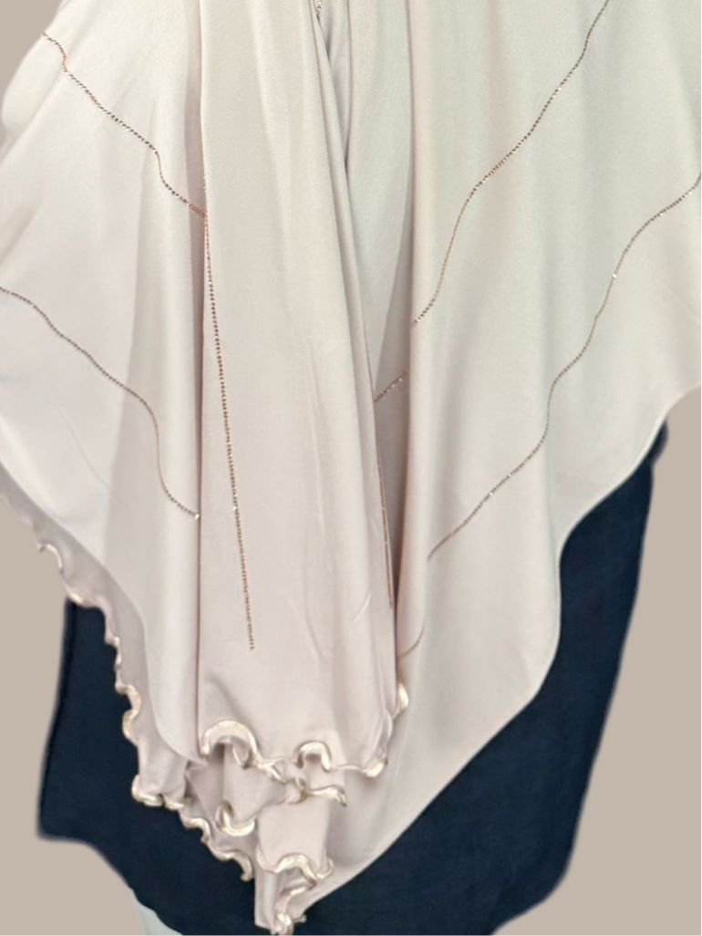 Jersey Luxe Premium Frisé Strass
