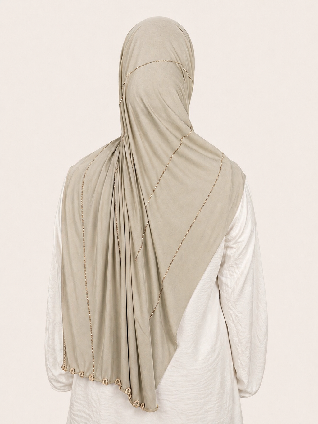Hijab Jersey Strass Froufrou BY NOUR – vue produit 12