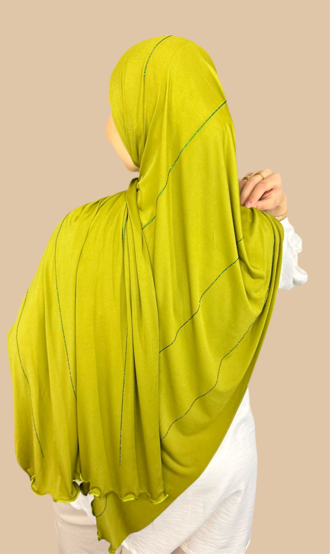 Jersey Premium Luxury Strass avec froufrou