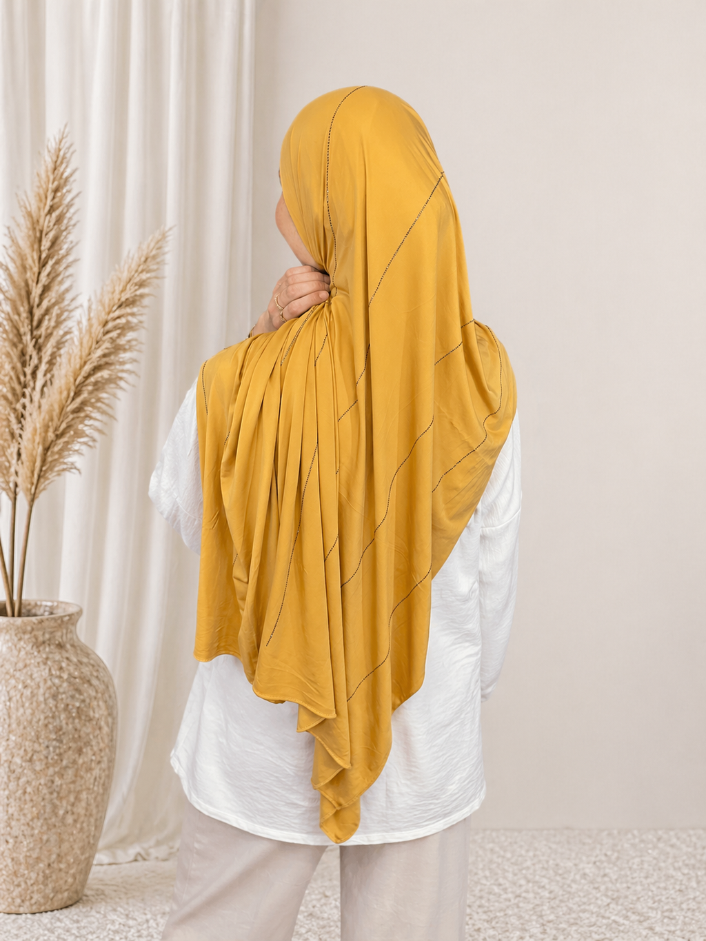 Hijab Jersey Strass BY NOUR – vue produit 8