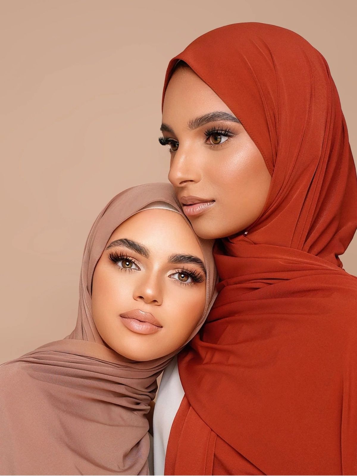 Maxi Hijab Jersey Premium Luxe BYNOUR - Format Extra Long 200×75 cm, Opaque et Élégant, Disponible en Plusieurs Coloris