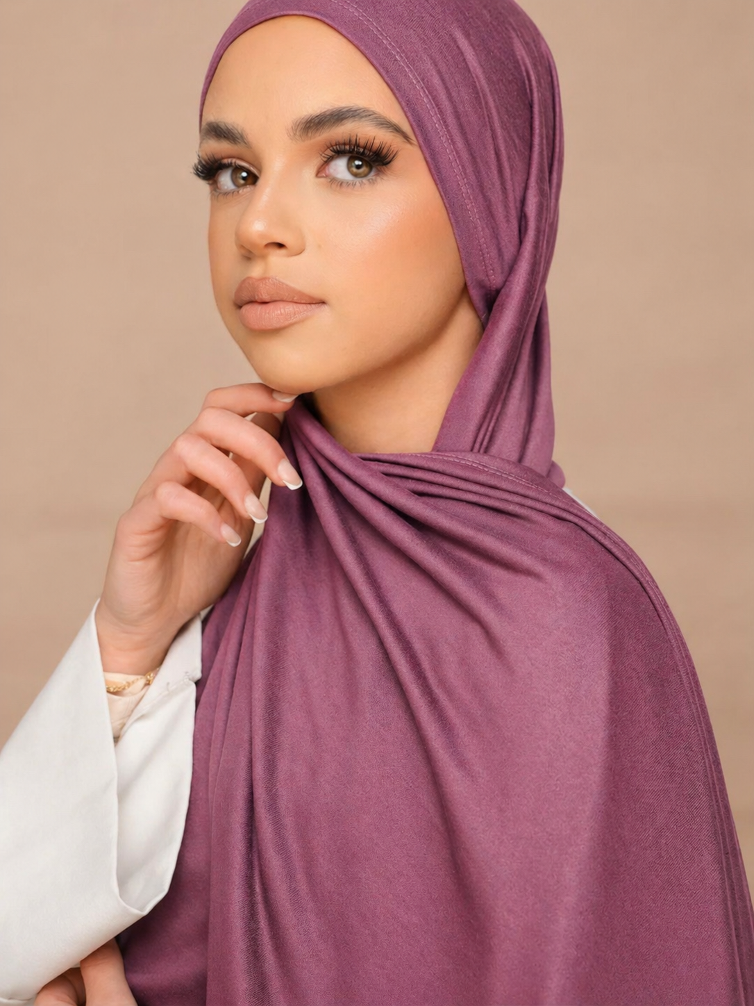 Hijab Jersey Modal Coton BY NOUR – vue produit 14