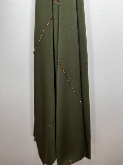 Hijab Jersey Strass