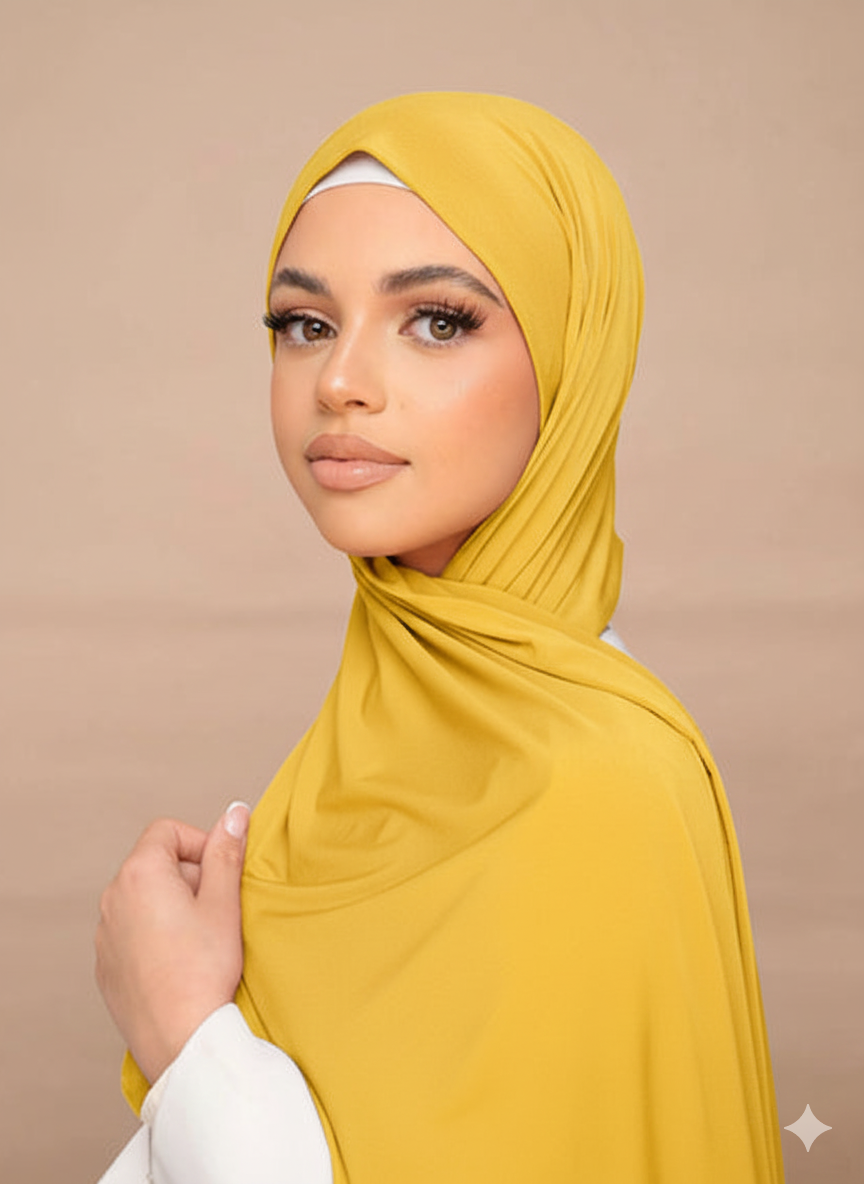 Hijab Jersey Premium Luxe BYNOUR - Maxi Hijab Opaque 200cm