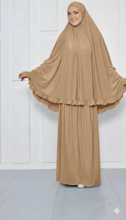 Tenue de Prière Beige Sable Ramadan 2026 : Élégance de Prière Chic et Confort