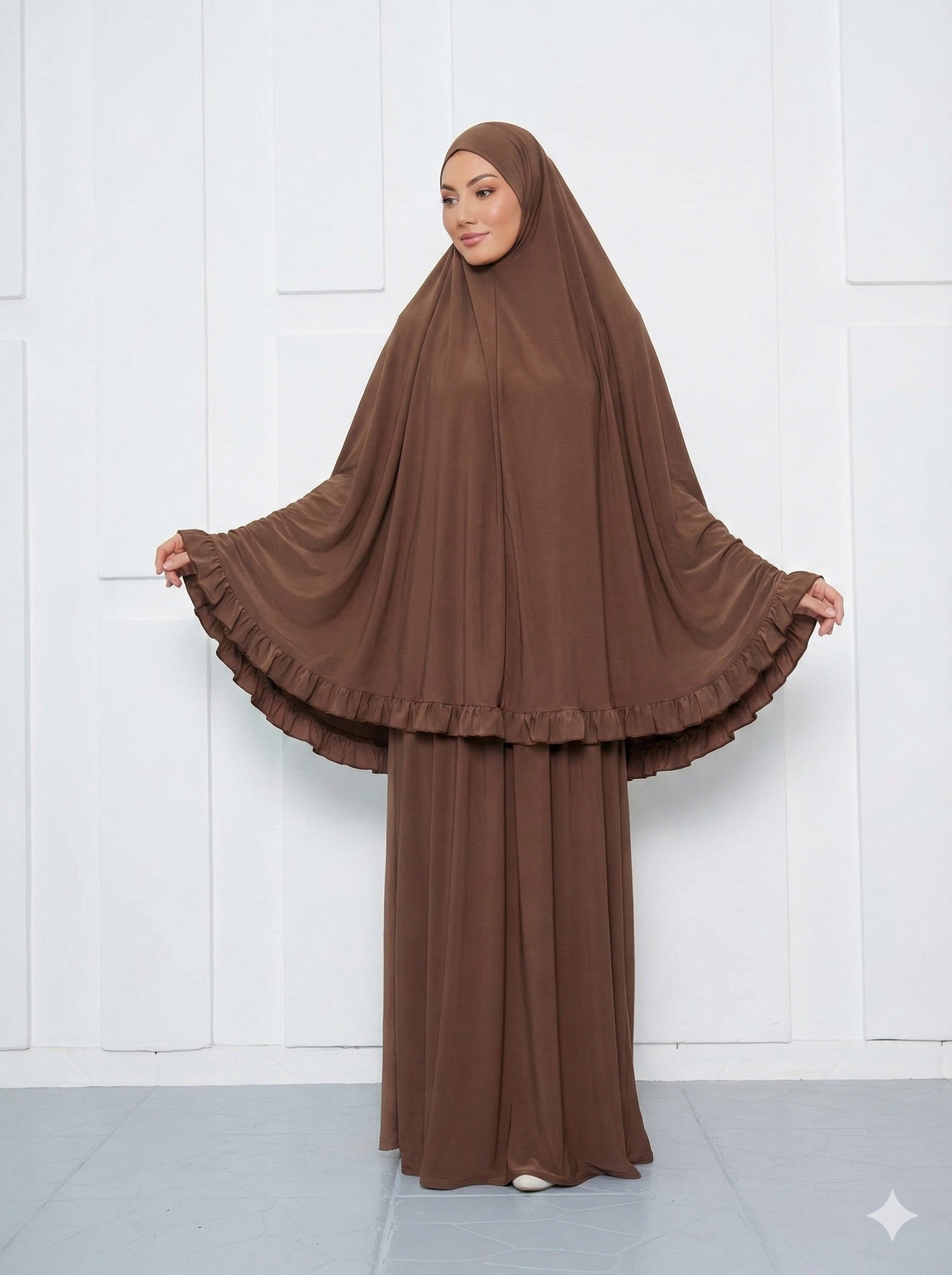 Tenue de Prière Moka Ramadan 2026 : Élégance de Prière Chic et Confort