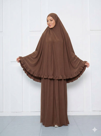 Tenue de Prière Moka Ramadan 2026 : Élégance de Prière Chic et Confort