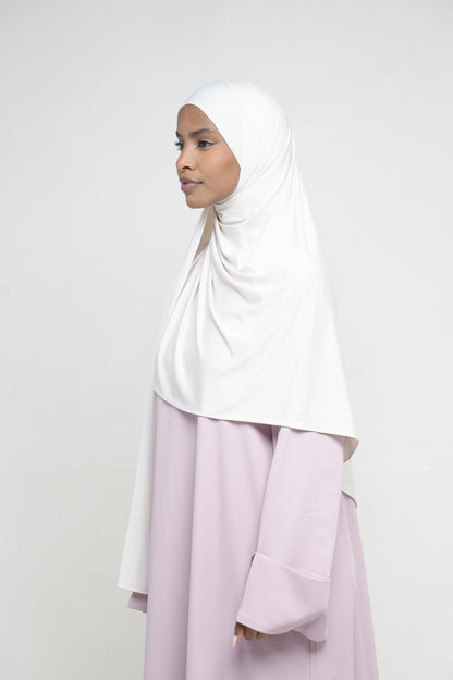 Hijab Jersey Liquid Crème BY NOUR – vue produit 3