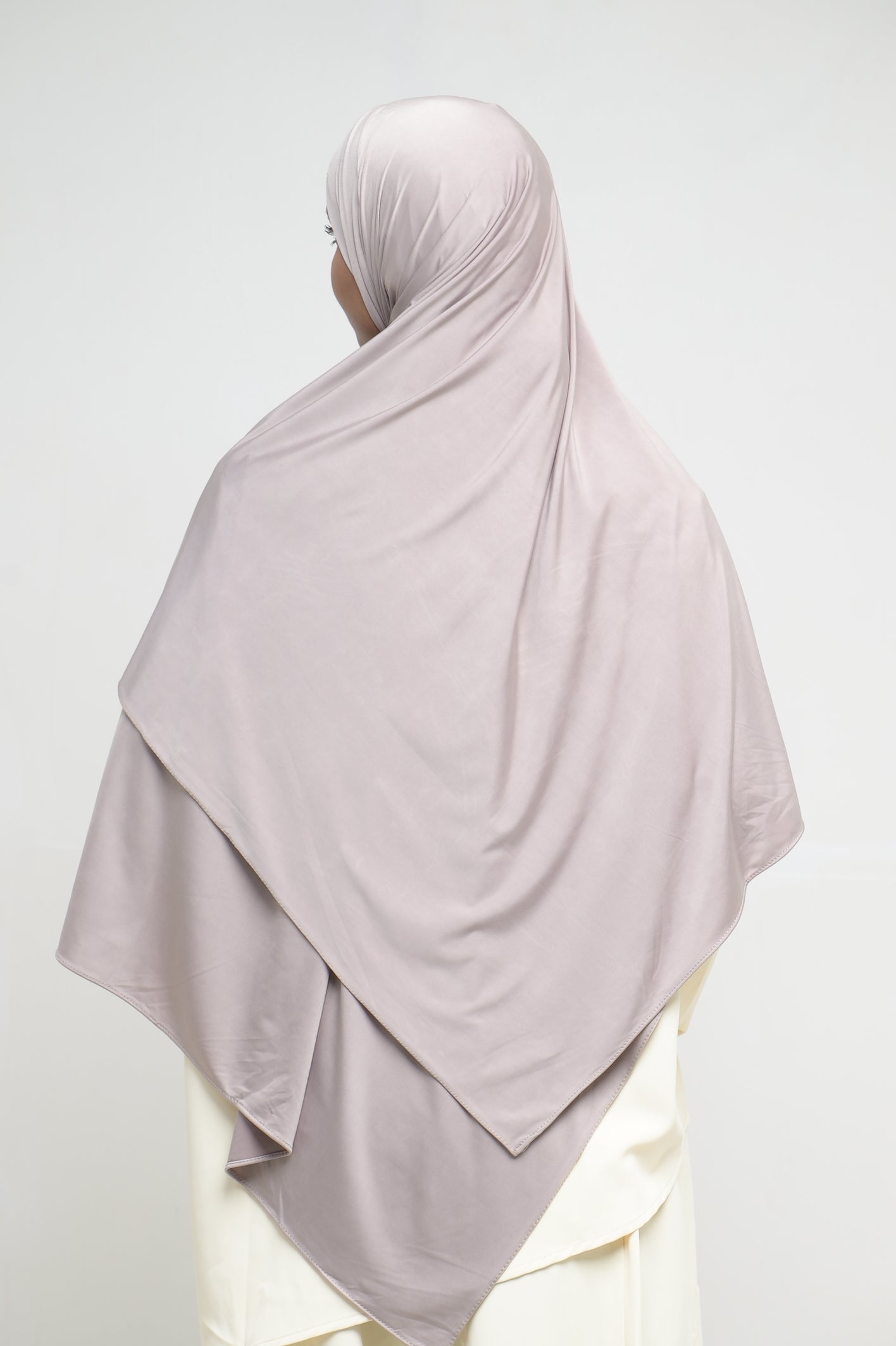 Hijab Jersey Liquid Latte BY NOUR – vue produit 4