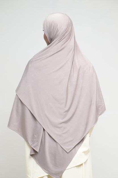Hijab Jersey Liquid Latte BY NOUR – vue produit 4