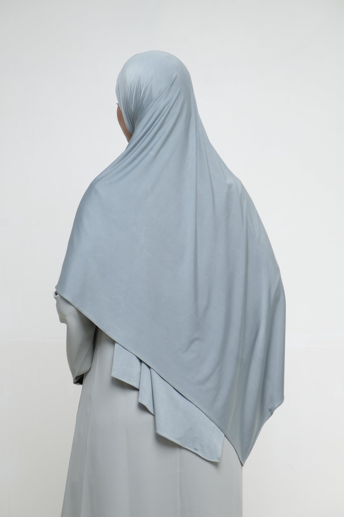 Hijab Jersey Liquid Vert Sauge BY NOUR – vue produit 2