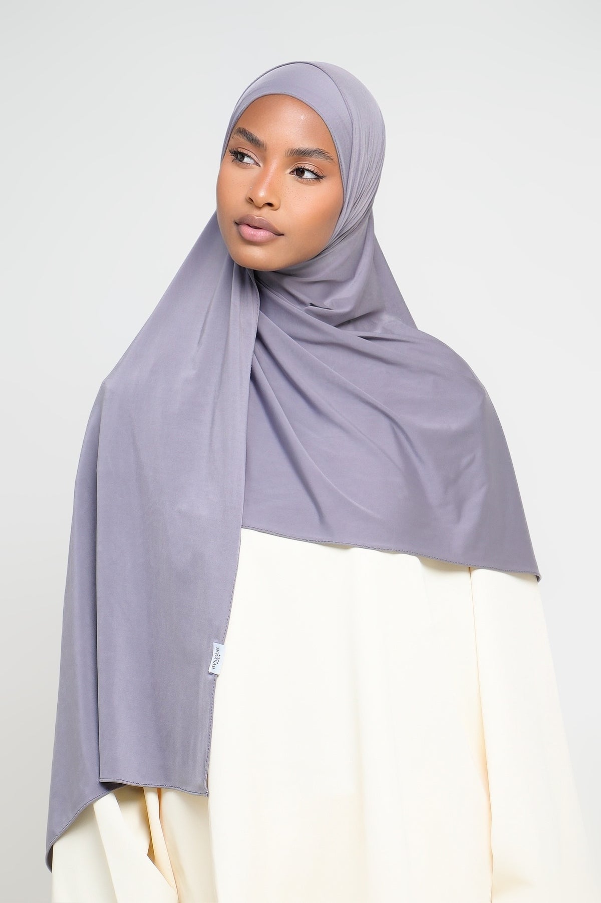 Hijab Jersey Liquid Gris