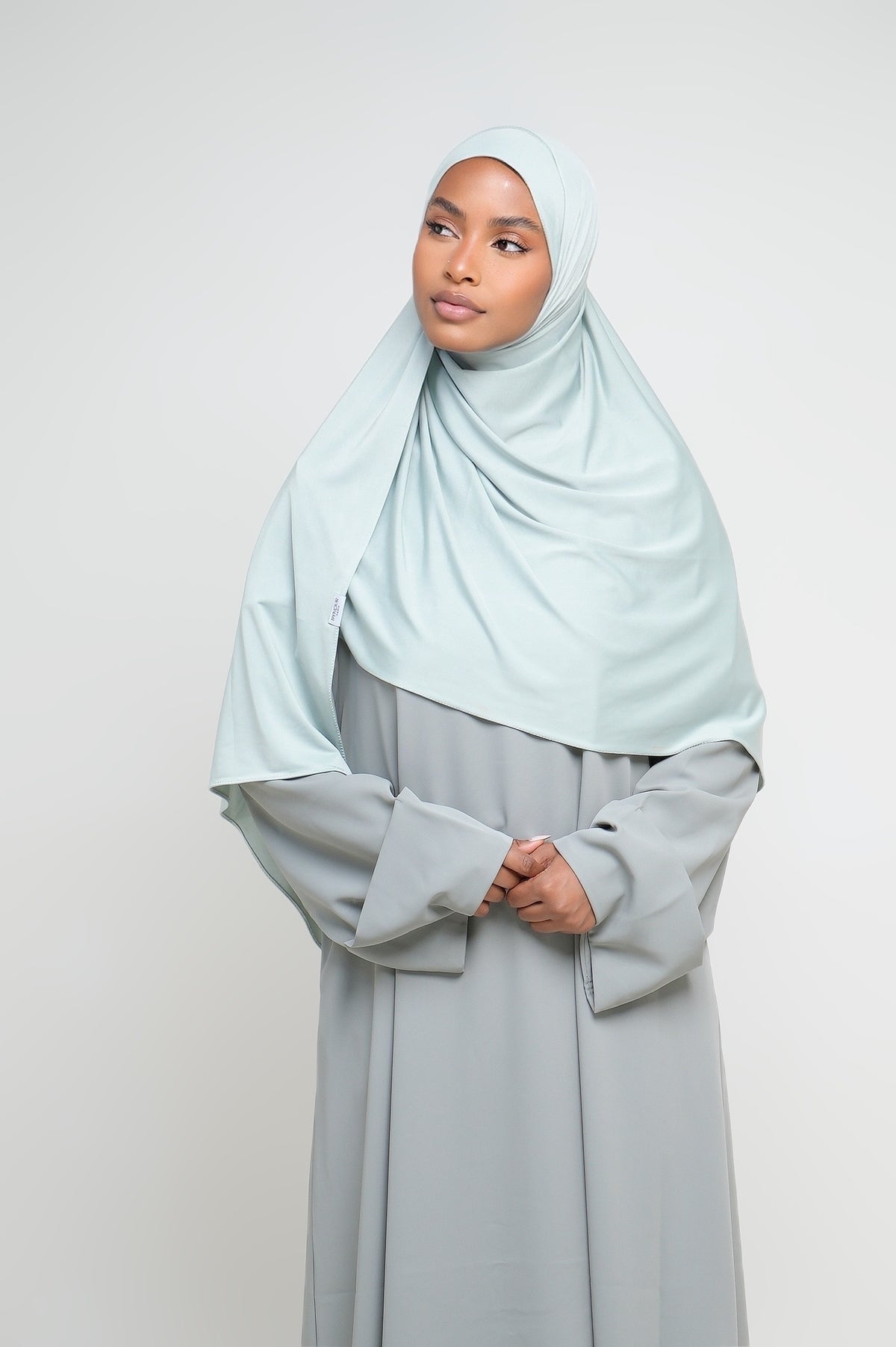Hijab Jersey Liquid Vert Pastel