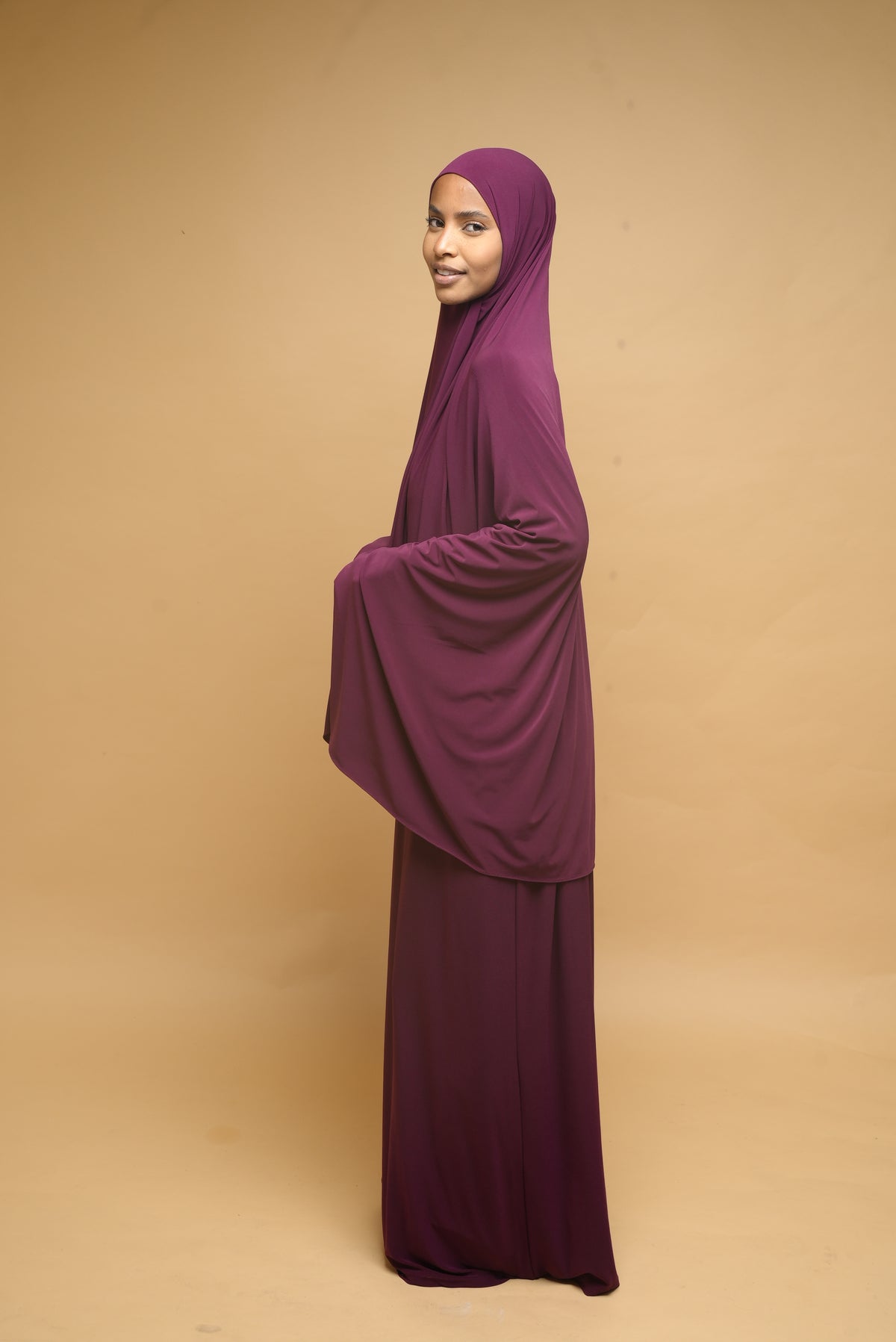 Robe de prière Abaya et Khimar BY NOUR Cherry - vue 3