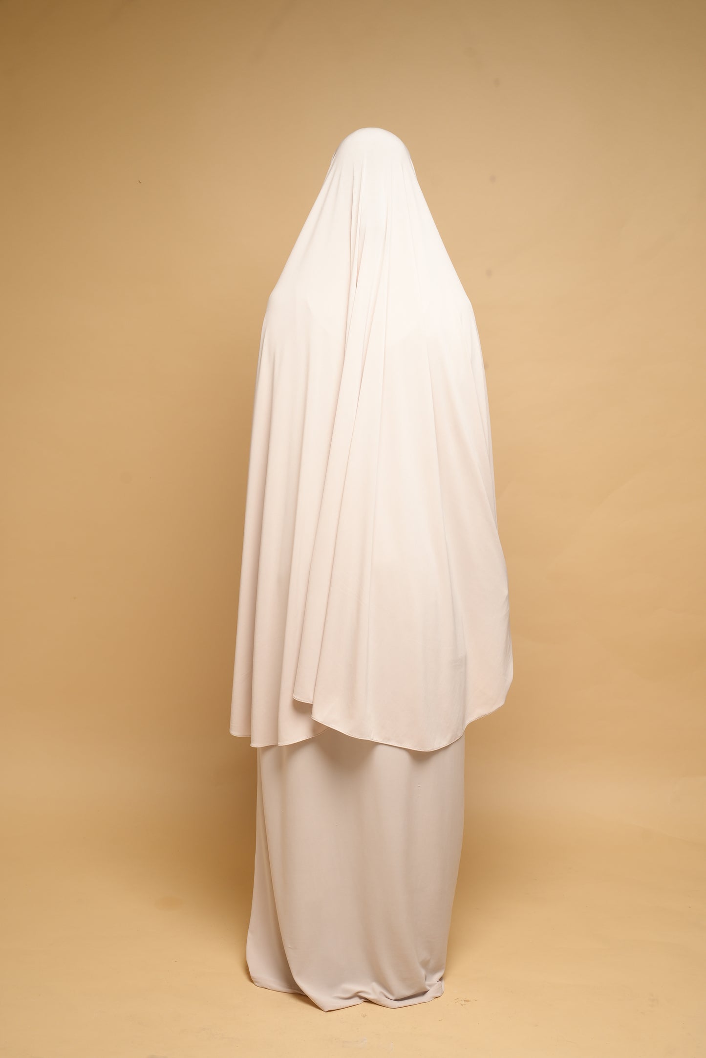 Robe de prière Abaya et Khimar BY NOUR Creme - vue 6