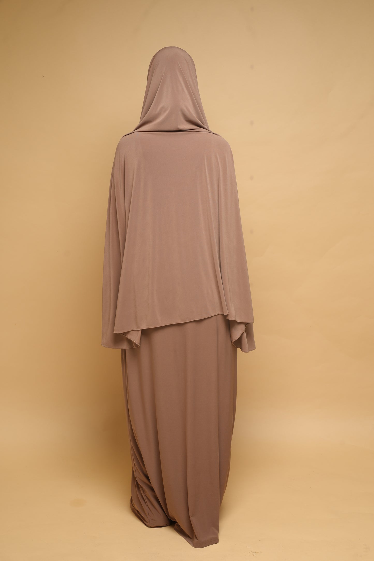 Robe de prière Abaya et Khimar BY NOUR Mocca - vue 6