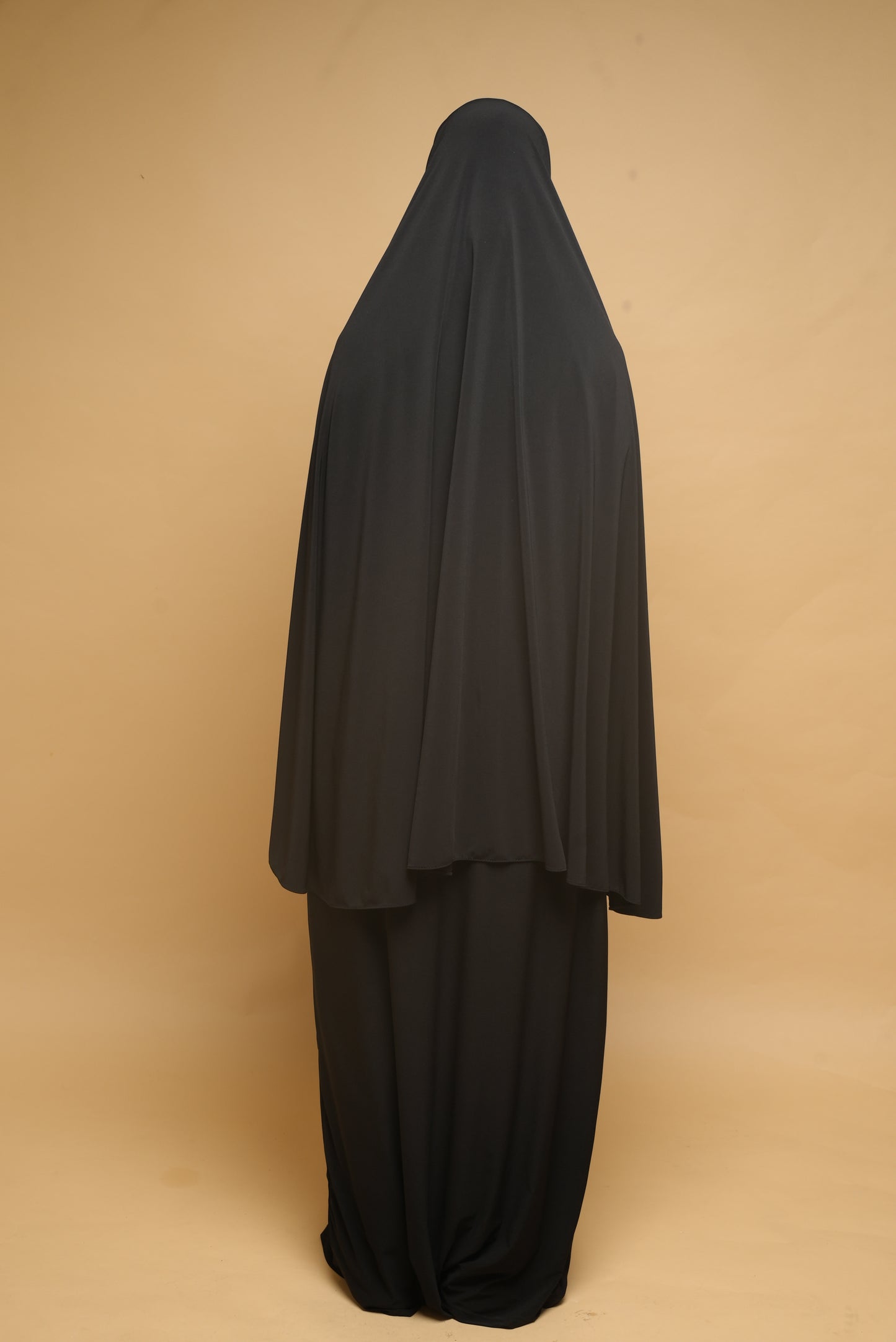 Robe de prière Abaya et Khimar BY NOUR Noir - vue 4