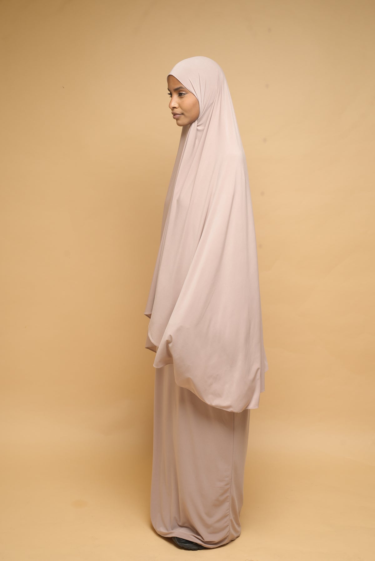Robe de prière Abaya et Khimar BY NOUR Nude - vue 2
