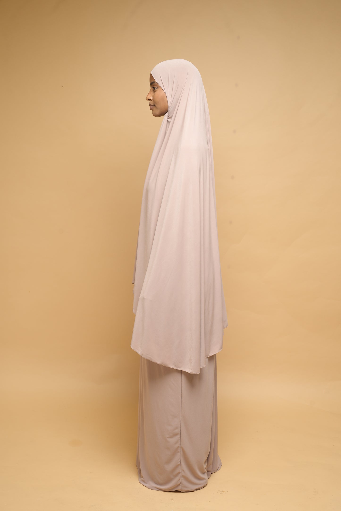 Robe de prière Abaya et Khimar BY NOUR Nude - vue 3