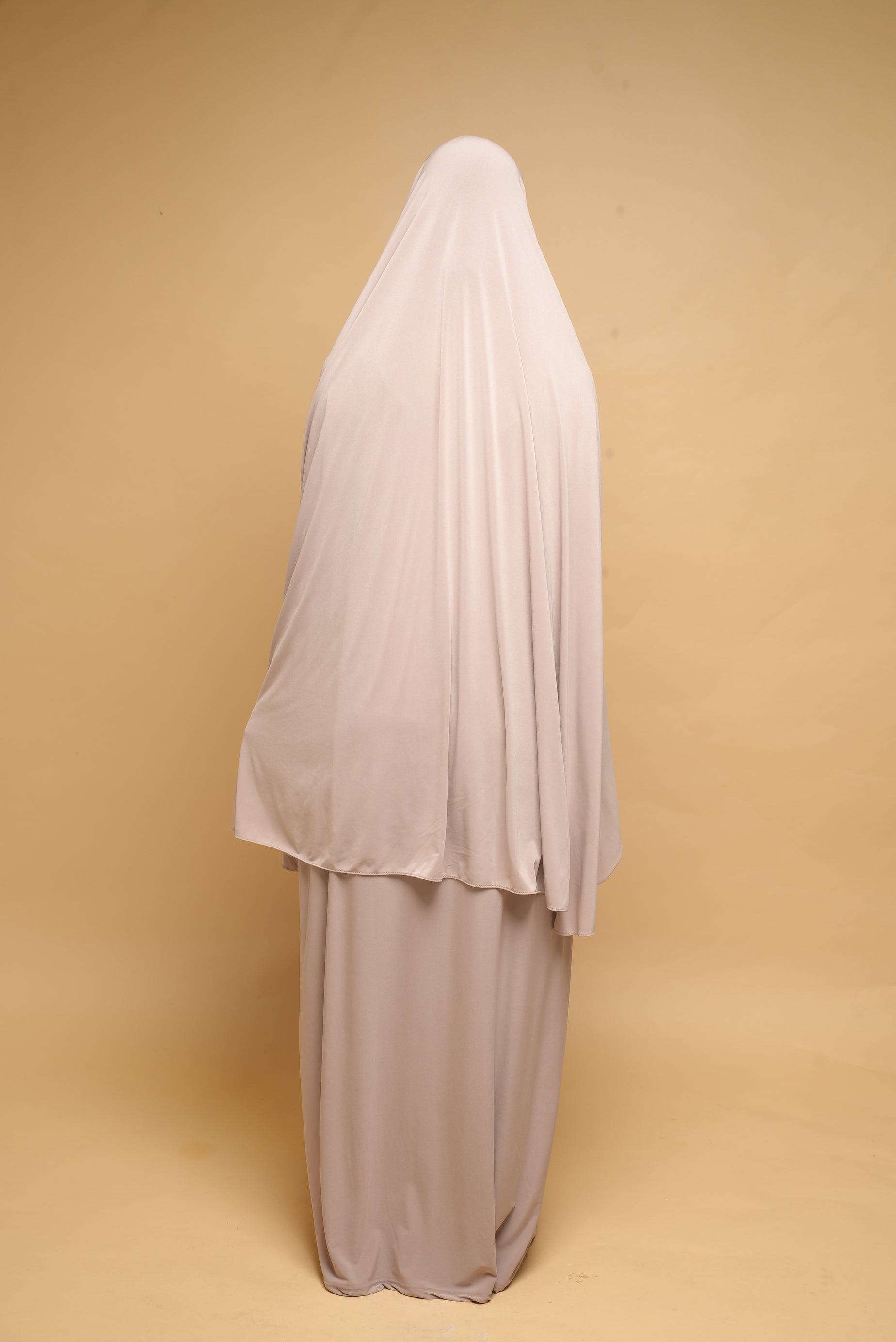 Robe de prière Abaya et Khimar BY NOUR Nude - vue 5