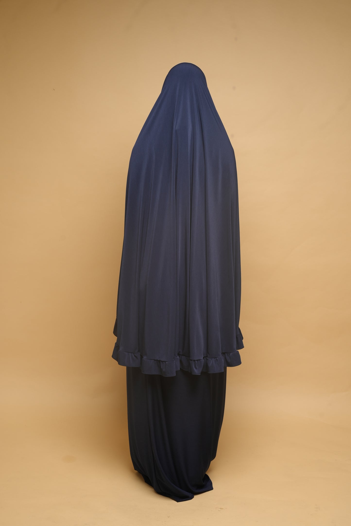 Robe de prière Jupe et Khimar BY NOUR Bleu Marine - vue 9