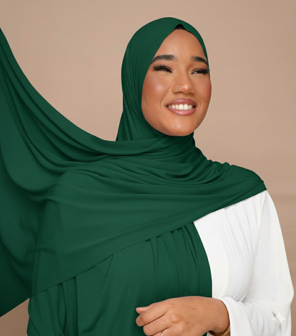 Hijab Jersey Premium Luxe BYNOUR - Maxi Hijab Opaque 200cm